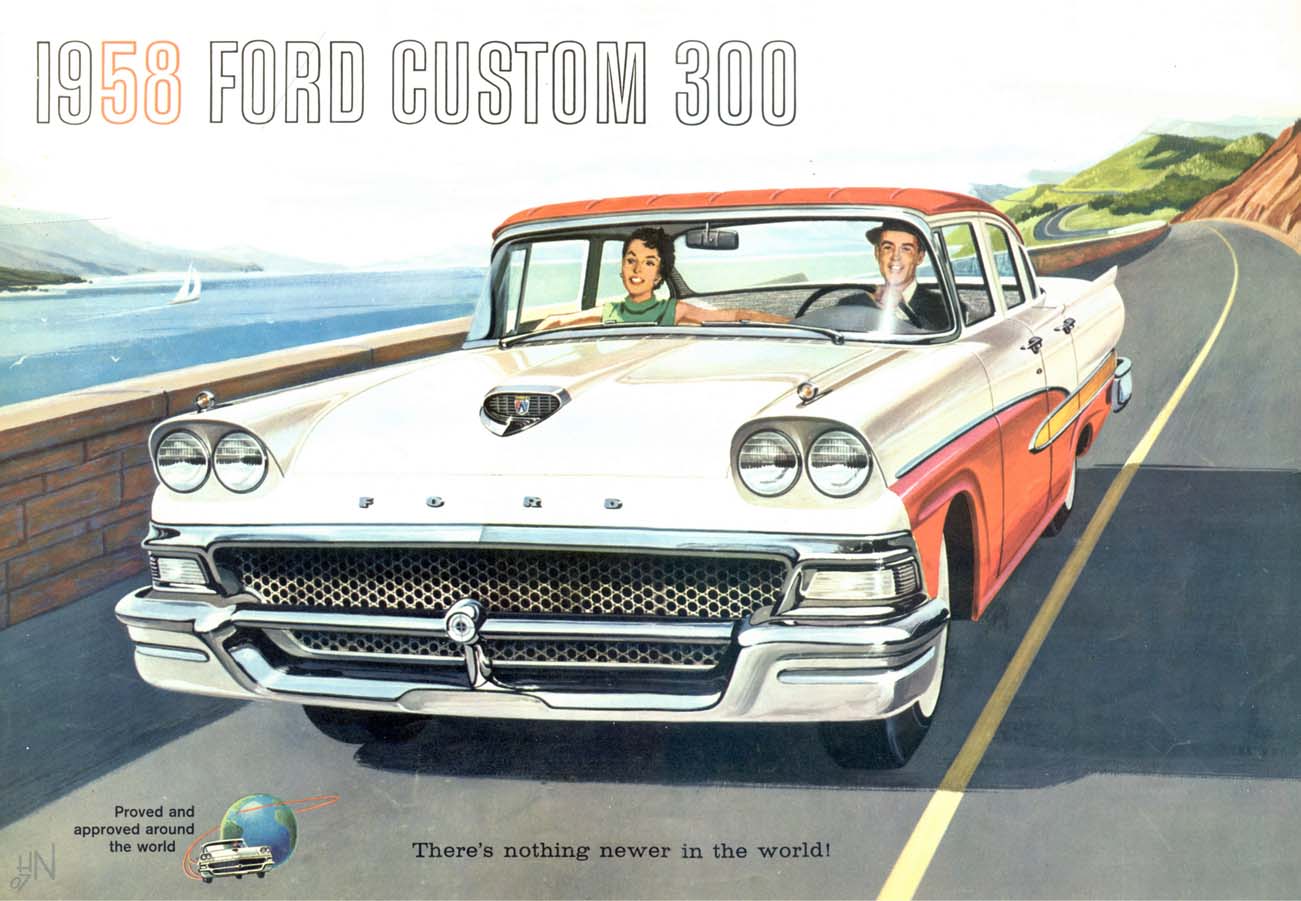 1958 Ford Custom 300 Brochure